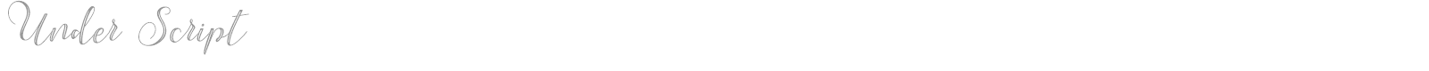Under Script font preview